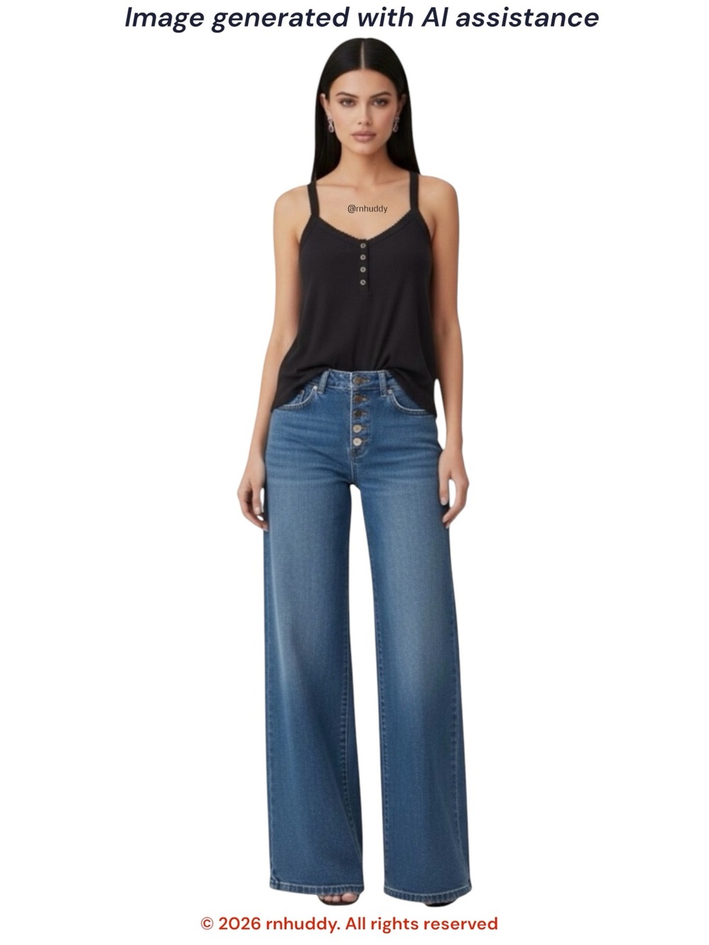 NWT Vibrant size 1/24w blue button fly wide leg jeans